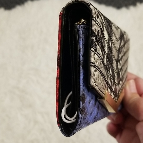 💕TED BAKER💕 Llucie Animal Print Quilted Wallet - Picture 4 of 10